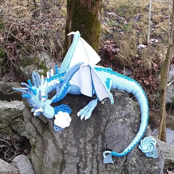 Twister Eisdrache Set